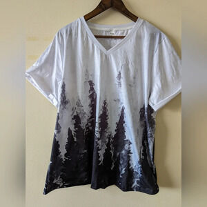 Pixie lady forest print  t-shirt size 2X
